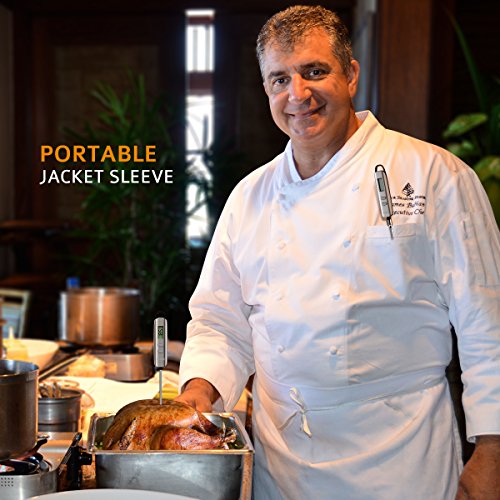 Habor Fleisch Thermometer Neue Version Digital Lebensmittel Thermometer mit 5 Sekunden Instant Lesen für Küche Kochen Wasser - 9