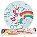 Produktbild Tortendecke mit Motiv EINHORN (essbar / 29,5 cm - 150 Gramm) TORTEN HIGHLIGHT