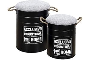 Home Deco Factory Trigging Barrel, Tessuto: Poliestere, Multicolore