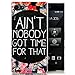 Produktbild Zanasta Designs Schutzhülle Sony Xperia Z5 Compact Hülle Case Slim Cover mit Motiv Nobody Got Time