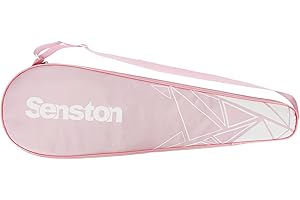 Senston Sacs de Raquette de Badminton et Bandoulière Réglable, Housse de Raquette de Badminton Unisexe