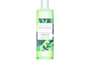 SOUL AND SPA Peppermint & Tea Tree Spa Elixir For Hot Tubs and Whirlpool Bath - 200ml