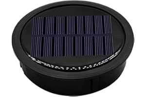 Jandra Lot de 1 Dessus de Remplacement de LumièRe Solaire pour Lanternes Suspendues ExtéRieures, plus Puissant et plus éConome en éNergie.