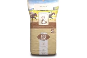 Mühldorfer iQ Active² - 20 kg - Getreidefreies Pferdefutter - Hochenergetisch - Speziell für Leistung, Zucht & Sport