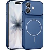 Spia Apple iPhone 17 ile Uyumlu Kılıf Mavi Sorm Kablosuz Şarj &Ouml;zellikli Kapak (Apple iPhone 17 ile Uyumlu, Mavi)