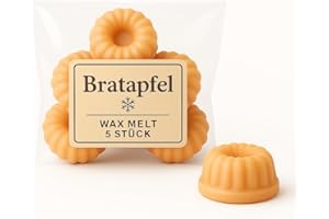 Duftwachs Bratapfel | 5er Set - Duftkerzen | Duftmelt