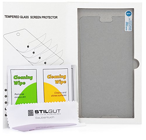 StilGut Displayschutzfolie Panzerglas für Samsung Galaxy Note 4 (2er-Pack) - 4