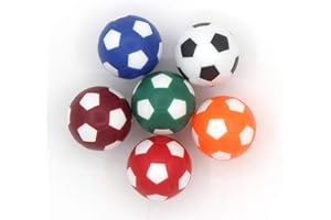 CS COSDDI COSDDI 6 Piezas 32/36mm Table Soccer Foosball Reemplazos Mini Mesa Pelotas de Fútbol
