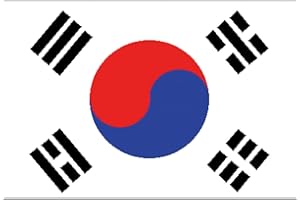 TrendClub100® Fahne Flagge „Südkorea South-Korea KR“ - 150x90 cm / 90x150cm