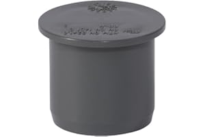 Ostendorf HTsafe Muffenstopfen DN 32 mm HT-Rohr, Grau