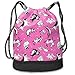 Produktbild Voxpkrs Funny Lap-Dog Men Women Waterproof Drawstring Backpack Rucksack Yoga Dance Travel Shoulder Bags