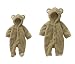 niceeshop(TM) Baby Toddler Winter Fleece Romper Playsuits Onesies (Khaki,70/3-6M)