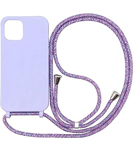 MyGadget Cover Per Samsung Galaxy S20 Plus - Custodia Con Corda - Case Con Cordino Trasparente Antiurto Con Laccio | Tracolla - Practical Stylish - Bordeaux