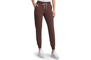 Anwrtuk Scrub Bottoms for Women, Hospital Uniform Trousers Womens Jogger Scrub Pants with 6 Pockets with Waistband