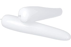 POFET White Film Aufblasbarer Boot Stretcher Shaper 50cm,Weiße Stiefelformer Für Hohe Stiefel, Stiefelformeinsätze, Stiefelformeinsätze aus Kunststoff, Stiefeldehner, Stiefelstützen