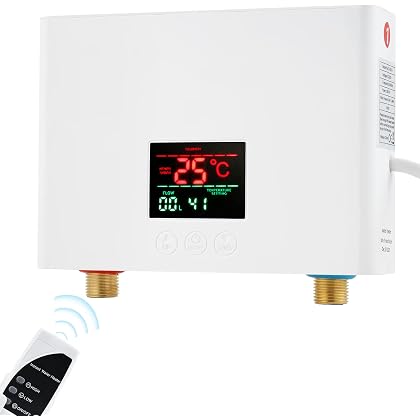 Atmor 13000Watts/240V Electric Tankless Water Heater Includes Pressure  Relief Device, Ideal for a Full Bathroom : Amazon.co.uk: DIY u0026 Tools