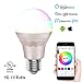 Produktbild Magic Hue Smart LED 7.5W(550LM) Lampe WIFI Beleuchtung, dimmbar mit Amazon echo Alexa, Ifttt, Google Home Energiesparlampen, Sunset Sonnenuntergang 16 Mio Farbige Leuchtmittel E27 für Android und IOS