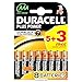 Price comparison product image 10 X DURACELL PLUS POWER AAA 5+3 FREE 8PACK | 10 PACK BUNDLE