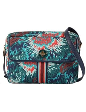 Oilily Winter Flowers S Shoulder Bag Teal