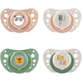 Chicco PhysioForma Air Pink Pacifier for Newborn 2-6 Months, Silicone Teat, Soft Nipple, Anatomical and Functional, Supports