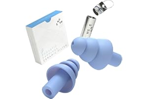 Tapones para los oídos para escuchar música (en vivo) para festivales y conciertos - Shush Acoustic - Protector auditivo con Filtro de Cerámica - Sonido puro y sin distorsiones