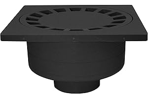 Jardibric - Sifoni di corte (300 x 300 mm, Nero)