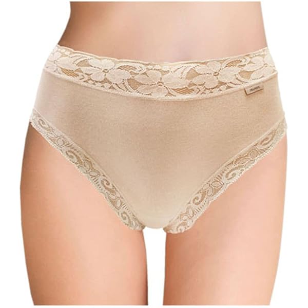 Culotte Taille Haute En Coton Blanc AVET – Taille L (FR42/44) Ou XL (FR46) – Neuf Jamais Porté