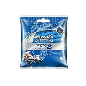 Wilkinson Sword Extra 2 Disposable Razor Blades – Pack of 5