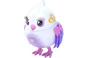 Little Live Pets Lil' Bird - Tweeterina Bird Single Pack, New Moving Bird Heads with 20 + Sounds, and Reacts to Touch Multicolore 26029