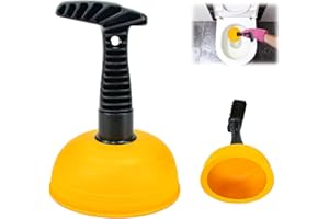 SLTAXAR Stantuffo per Lavello Stantuffo Lavandino del Bagno Mini Stantuffo con Manico Corto Stantuffo Rimovibile Stura Lavandini e Scarichi Stantuffo per Casa per Bagno Doccia e Cucina