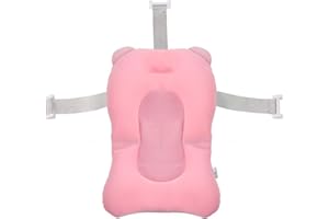 EVENLYAO Baby-Kleinkindbadewanne Anti-Rutsch-Luftkissen Schwimmende Faltbare Baby Badewanne Pad Baby Badewanne Pad Neugeborenen Baby Badewanne