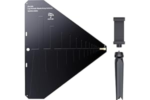 SEESII ZA-048 LPDA Log-Periodic Dipole Array Antenna | 400MHz-8GHz Directional Antenna for RF Signal Direction Finding, for TinySA Ultra+ ZS406/ZS407 Spectrum Analyzer