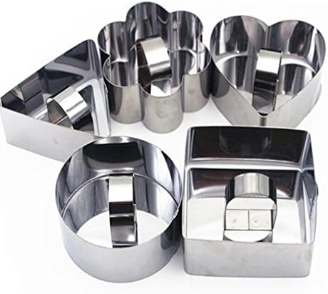 Stainless steel small tiramisu mousse cake mold Su Zhishi cake biscuits baking tools