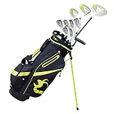 WOODWORM GOLF ZOOM V2 CLUBS COMPLETE LEFTY SET W/BAG