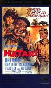 Hatari! [VHS] : John Wayne, Hardy Krüger, Elsa Martinelli, Red Buttons