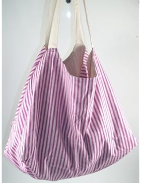 Guru-Shop Luftige Strandtasche, Schulterbeutel, Hippie Tasche, Herren/Damen, Baumwolle, Bunter Stoffbeutel