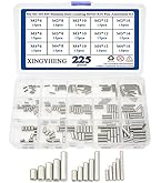 Uxcell 40 Pcs 3 Mm X 20 Mm Dowel Pins, 316L Stainless Steel Cylindrical Dowel Pins Shelf Support Peg Pin Rod Fasten Elements Metal Shelf Pegs Silver T