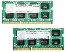 G.Skill Arbeitsspeicher 8GB (1600 MHz, 240-polig DIMM, 2x 4GB, CL11) DDR3-RAM Kit