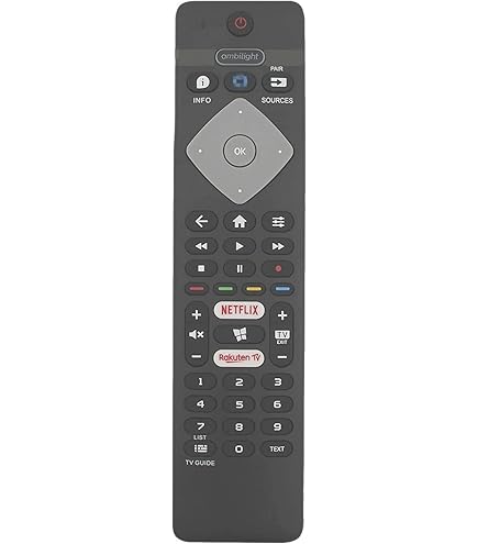 ALLIMITY 996599004593 afstandsbediening vervanging voor Philips 4K UHD LED Android TV 43PUS7304 43PUS7354 50PUS7304 50PUS7354 50PUS7354 50PUS7504 55PUS7304 55PUS7504 55PUS75004 55PUS73504 4,58 kg