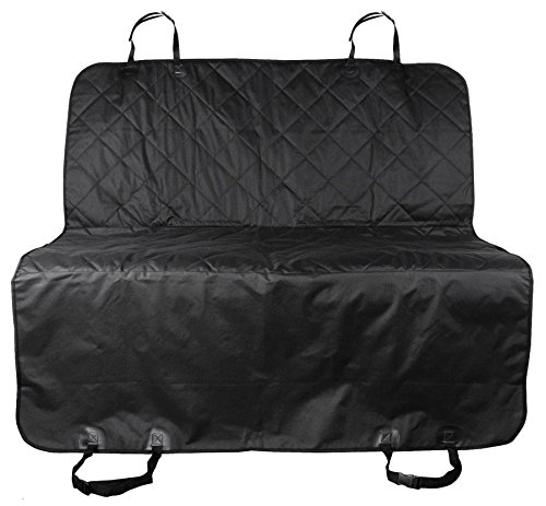 Autoschondecke oder Autositzbezug, Verstellbarer Wasser-beständiger und Rutschfester Gummi-Schutzträger Mit Anker-Sitzschutz für Universal Autos, Trucks und SUV, Hängematte Cabriolet / Schützen Ihr Auto Rücksitz Von Staub, Haar, Geruch und von Allgemeiner Zerstörung / Einfach An und Weg / Ein Muss für Alles Haustier Besitzer und Eltern