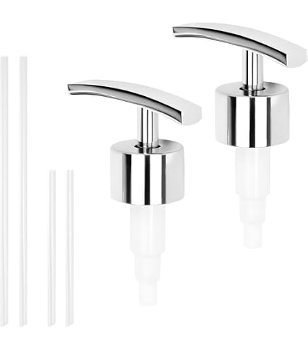 Testina Pompa In Acciaio Inox Per Dispenser Lozione, Filettatura 28/400, Molla Resistente, Antigoccia, Oro Brillante