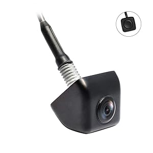 PARKVISION Telecamera Posteriore per Auto DC 12V con Una Chiave per Cambiare Immagine Montaggio Flessibile consentito nella Posizione Posteriore/Anteriore/decentrata[120PRO]