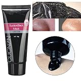 CUCNZN 60g Blackhead Remover Facial Mud Mask Suction Deep Clean Pore Purifying Peel Acne Blackhead peel off mask anti acne