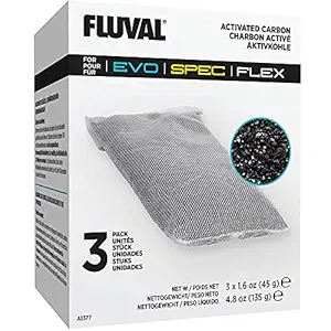 Fluval SPEC Carbon Filter Media - 3-Pack