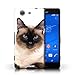 Produktbild Stuff4 Hülle / Hülle für Sony Xperia Z3 Compact / Siamese Muster / Katze Kollektion