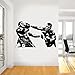 Produktbild Mike Tyson Wandtattoo, Vinyl, Sport WA616, schwarz, Large 143cm(w) X 90cm(h)