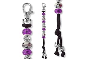 Surprizeshop Ladies Beaded Golf Score Counter - Purple Crystal