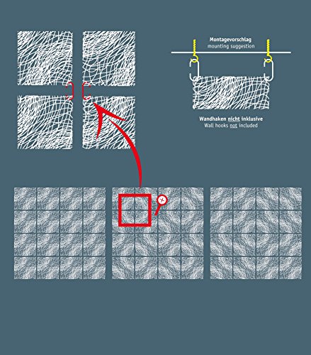 koziol Wanduhr Silk, Kunststoff, solid schwarz, 3,5 x 44,8 x 44,8 cm - 4