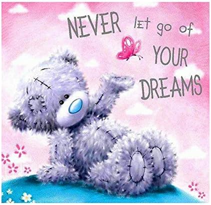 GbaoY 5D DIY Diamond Painting Kits, Crystal Embroidery Cross Stitch Rhinestone Embroidery Drawing Art for Craft Home Wall Decor, 11.8*15.7 Inch (Cartoon Bear-1)