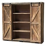 Höhe: 111 cm - Länge: 117 cm - Breite: 31 cm - Gewicht: 43 kg - Farbe: Braun - Material: Holz.